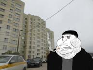 black_shirt cigarette clothes commieblock doomer eyebags eyes grey_shirt hat hoodie irl_background nose series:eastern_doomers smoke smoking stubble variant:meximutt // 700x525 // 346.4KB