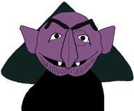 count_von_count fangs monocle open_mouth pointy_ears sesame_street soyjak stubble vampire variant:unknown // 1200x1001 // 87.6KB