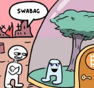 amogus among_us bitcoin btc building burning cartoon comic dome flurk parody stonetoss swabag toss tree variant:soytan video_game // 917x861 // 128.0KB