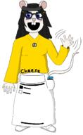 blue_eyes buckteeth cheese ear glasses mouse mouse_ears open_mouth soy soylent tail text variant:soytan // 1352x2196 // 71.8KB