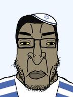 brown_skin clothes eyebags fnf_pedo hair hat jewish_nose judaism jude kike kippah nose remake series:esl_pedo_league series:yehudyakim spaced_eyes star_of_david subvariant:chudplier tallit variant:chudjak variant:markiplier_soyjak yellow_sclera // 600x800 // 18.9KB