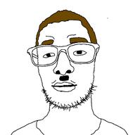 black_eyes glasses hair nuvariant soyjak traced variant:unknown // 1080x1095 // 49.0KB