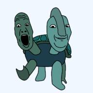 2soyjaks chamataki_and_tamataki garten_of_banban subvariant:wholesome_soyjak turtle variant:gapejak variant:ppp // 720x720 // 71.8KB