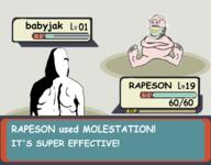 babyjak caca pacifier pokemon pokemon_battle rape subvariant:hornyson variant:cobson variant:gapejak // 4072x3185 // 1.7MB