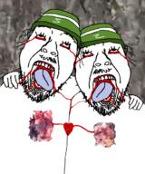 gore heart russo_ukrainian_war tongue_out variant:bernd z_(russian_symbol) // 583x698 // 287.7KB