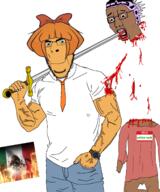 aztec aztec_empire aztlan beheaded blood brown_skin buff burning mexico mymy_(ongezellig) ongezellig sword variant:chudjak variant:cobson zellig // 1834x2200 // 1022.6KB