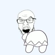 animated anime cirno fumo glasses monochrome touhou twerk variant:feraljak video_game // 340x340 // 73.3KB