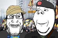 afganka are_you_soying_what_im_soying beret cap christianity clothes flag:russian_empire hat jacket jesus jesus_christ ldpr liberal_democratic_party_of_russia national_socialism nationalism nazism rnu russia russian_empire russian_march russian_national_unity smile swastika variant:gapejak variant:markiplier_soyjak // 1200x800 // 831.9KB
