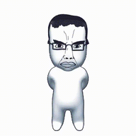 3d animated artist:gemmy_nutz chud full_body glasses heart holding_object lips nazism poorly_drawn subvariant:chudjak_front swastika variant:chudjak // 540x540 // 1004.4KB