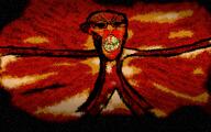 angry arm black_eyes blood cracked_teeth ear glasses leg orange postal red red_skin soyjak stubble subvariant:feralrage teeth texbeast variant:feraljak vein video_game yellow_teeth // 640x400 // 455.4KB