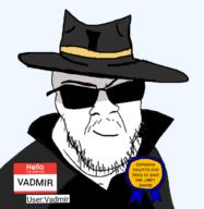 fedora meta:tagme soyjak_wiki subvariant:detective_feraljak vadmir_(user) variant:feraljak // 720x740 // 182.5KB