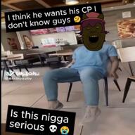 'p animated bloodshot_eyes brown_skin crying distorted ext=mp4 full_body jartycuck jimbo jimbo_(namefag) jimbrap jimbraphog nigger oneshot oneshot_pedo_nigger oneshotfag pooneshit pooneshit_pedo shitskin slopjak subvariant:chudjak_front subvariant:jartycuck variant:alicia variant:chudjak video vivo_endive // 1080x1080, 17.4s // 14.8MB