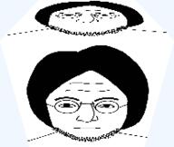 3dgifmaker animated closed_mouth cube glasses hair john_lennon soyjak stubble variant:lennonjak wobbly_cube // 250x250 // 162.3KB