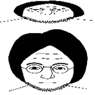 3dgifmaker animated closed_mouth cube glasses hair john_lennon soyjak stubble variant:lennonjak wobbly_cube // 250x250 // 162.3KB