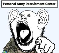 angry army artist:hellcat camouflage clothes creative_commons_license ear finger flag:sweden hand military military_uniform open_mouth patch personal_army pointing pointing_at_viewer redraw small_eyes soy_(soyjak_party) soyjak soyjak_party stubble subvariant:wikiswede sweden text tongue transparent uniform variant:impish_soyak_ears wikipedia // 600x535 // 32.3KB