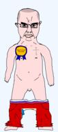 award balding christianity eastern_orthodox flag flag:russia flag:sevastopol full_body glasses hair naked nsfw orthodox_cross penis russia sevastopol skinhead small_penis soyjak star_(symbol) subvariant:chudjak_front subvariant:obsessedchud text transparent transparent_background ukraine underpants variant:chudjak white_skin // 848x1911 // 41.4KB
