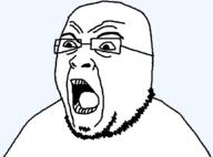 angry fat glasses muhammad_ali open_mouth soyjak stubble template transparent_background variant:alijak // 608x449 // 9.1KB