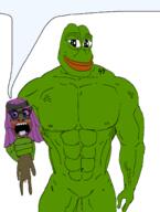 amphibian anti_soytan blood bloodshot_eyes buff bvll choking frog full_body glasses maggots mouth_open nas:pepe nazism neovagina nigger pepe_the_frog pink_hair schutzstaffel smug soytan_is_nas soytan_lovers_will_burn_in_hell soytran speech_bubble speech_bubble_empty strong subhuman tits total_sloptran_death tranny variant:soytan // 1126x1487 // 266.4KB