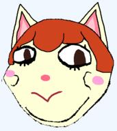 animal animal_crossing baby cat deformed felicity felicity_(animal_crossing) happy nose orange_hair smile subvariant:nathaniel variant:gapejak // 482x540 // 12.0KB