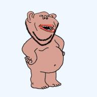 amerimutt brown_skin family_guy obese peter_griffin subvariant:impish_amerimutt variant:impish_soyak_ears // 4000x4000 // 946.5KB