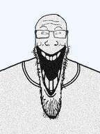 front front_facing smile smiley_face subvariant:longplier template troll trollface trollge variant:markiplier_soyjak white_skin // 1048x1394 // 1.9MB