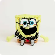 cartoon eyes glasses nickelodeon open_mouth spongebob_squarepants stubble variant:spongebob // 1000x1000 // 91.0KB