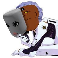 ayanami_rei evangelion mask nigger niggest_goy purple_hair queen_of_spades roblox shitskin subvariant:mexiaryan variant:meximutt warrior-z_(user) yellow_sclera // 3464x3464 // 1.6MB