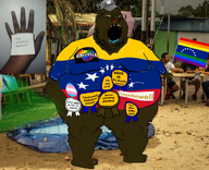 soy angry arm badge black_skin brap brown_skin clothes distorted drool faggot fart fat flag flag:lgbt_pride_flag flag:transgender_pride_flag flag:venezuela full_body gapenewell gay hand hat holding_object irl irl_background latin_america latino leg meta:namefags mexico missing_teeth nigger nosebleed obese open_mouth saliva shithole slop slum smell soyjak_party soyjak_wiki sticker stink_lines swarthy timestamp transgender_flag variant:gapejak veneco venecoon venezuela yellow_sclera yellow_teeth // 1746x1415 // 3.7MB