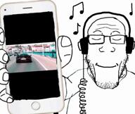 andrew_tate animated calm headphones holding_object holding_phone music phone subvariant:phoneplier subvariant:phoneplier_vertical variant:markiplier_soyjak // 718x608, 46.7s // 2.8MB
