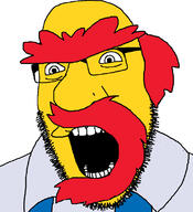 balding big_nose clothes eyelids glasses groundskeeper_willie open_mouth stubble the_simpsons variant:cobson yellow_skin // 721x789 // 316.2KB