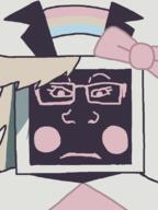 artist:xxx_skibidisigma_xxx beautiful_sisa blond blush bow eyelashes fpegem fundamental_paper_education hair neutral rainbow robot rosy_cheeks ruby_fpe shadow subvariant:neutralplier trend:aryan variant:markiplier_soyjak // 600x800 // 14.1KB