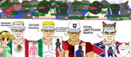 albania albert_(user) animal aryan bbc black_skin blue_eyes brown_skin cat catchud confederate flag flag:albania flag:confederate_states_of_america flag:italy flag:mexico flag:minor_attracted_person flag:transgender_pride_flag gooned_to_soytan_again_award greentext holding_object houjou_satoko italian_chad(namefag) italy jakparty_soy jartycuck marsey mexico moot multiple_soyjaks namefags satoko_houjou(namefag) soyjak_party subvariant:impish_meowjak subvariant:muscular_chud tan_skin tsd variant:chudjak variant:feraljak variant:gapejak variant:markiplier_soyjak variant:meximutt variant:sloppy yellow_hair // 3450x1511 // 3.1MB