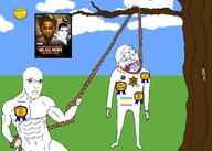 ack award bald buff clothes drake flag:minor_attracted_person glasses hanging hat instagram judaism jude kendrick_lamar kike kike_nose muscles musical_instrument necktie news outdoors pedophile rap rope stubble text tranny tree variant:drakejak variant:weirdpenis xitter // 2048x1462 // 806.8KB