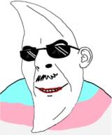 ack ear flag flag:transgender_pride_flag glasses merge moonman open_mouth rope smile soyjak sunglasses tongue tranny variant:bernd variant:cobson // 538x644 // 146.2KB