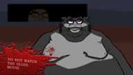 background blood bloodshot_eyes blurred_background brown_skin ear eyebrows fat glasses grey_skin lips meta:namefags music nas:gigachad olgol_(spadedfaggot) series:brimstone_creepypastas shading subvariant:branigger subvariant:olgolstein text text_to_speech trend:gigajaks variant:brandon variant:cobson video yellow_sclera // 1278x720, 151.8s // 20.5MB