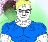 a10_eyes aryan brap braphog miko_(namefag) mikobowl slopjak subvariant:chudjak_front variant:chudjak yellow_hair // 1059x929 // 340.4KB