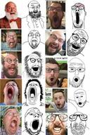 aviad_cornelius_balleli beard bernd_schmidt glasses irl james_youniverse john_oberg multiple_soyjaks open_mouth phillip_angus soyjak stubble variant:bernd variant:gapejak variant:israeli_soyjak variant:its_out_get_in_here variant:phillip variant:reaction_soyjak variant:two_pointing_soyjaks // 682x1024 // 135.8KB