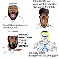 brapestine_lost_geg goy goyim goyim_arent_people it_was_unfair jewaryan judeo-aryan kill_all_goyim palestine pisslam shitskin subvariant:euromutt subvariant:muscular_chud total_goy variant:bernd variant:chudjak // 1080x1087 // 414.1KB