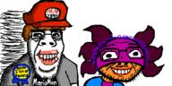 amerimutt artist:toonsoy avery award drawfag drawing furry marioman7890 oc oekaki red_hat variant:cobson // 500x250 // 55.1KB