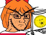 angry bloodshot_eyes bowtie cafe_coin closed_mouth coin computer flag flag:poland glasses hair large_eyebrows mymy_(ongezellig) ongezellig orange_hair orange_skin poland soyjak soyjak_cafe stubble variant:cobson variant:soyak // 826x639 // 59.2KB