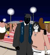 B_B_GHAST_(namefag) autism black_skin brown_skin crowd crying glowing looking_at_you side_profile soybooru subvariant:impish_amerimutt traced tranny twitter variant:chudjak variant:cobson variant:cryboy_soyjak variant:impish_soyak_ears variant:meximutt variant:soytan // 1110x1224 // 147.9KB