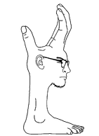 arm ear feet_showing foot glasses leg side_profile stubble toenail toenails toes variant:uncjak // 1318x1796 // 40.0KB