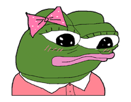 amphibian animal blush bowtie clothes female frog green_skin lips lipstick nas nas:pepe pepe pepe_the_frog pink_shirt subnas:apu transparent_background // 918x717 // 57.3KB