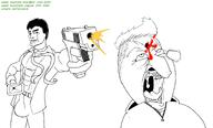art big_nose blood brian_thompson bulge bullet ceo chud closed_mouth curly_hair drawing gun gunshot luigi luigi_mangione open_mouth pistol unfinished unfinished_drawing united_healthcare united_healthcare_shooting vacuum vacuum_cleaner variant:bernd variant:chudjak // 2120x1276 // 590.7KB