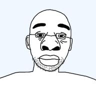 big_lips big_nose eyebrows glasses soyjak stubble template transparent_background variant:yammington yam yams // 2048x2048 // 119.3KB