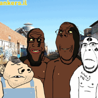 4soyjaks alley animated are_you_soying_what_im_soying arm bbc biting_lip black_skin cap clothes hat hog_cranking masturbation naked queen_of_spades soyjak stubble subvariant:arkansasjak subvariant:hornyson thug_hunter variant:cobson variant:markiplier_soyjak white_skin yellow_sclera // 1200x675 // 729.4KB
