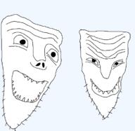 fish shark sharp_teeth soyjak stubble teeth variant:unknown // 756x736 // 31.9KB