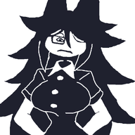 breasts closed_mouth clothes eyebrows fundamental_paper_education glasses hair looking_at_you meta:not_oc miss_circle neutral one_eye series:gemerald_rain subvariant:neutralplier transparent_background variant:markiplier_soyjak