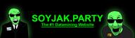 2soyjaks angry arm badge banner card central_intelligence_agency clothes datamining earpiece federal_bureau_of_investigation glasses glowie glowing green mustache necktie open_mouth soyjak soyjak_party stubble suit sunglasses text tshirt variant:el_perro_rabioso variant:feraljak // 1400x400 // 125.0KB