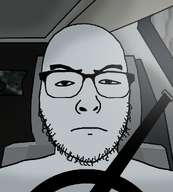 car closed_mouth glasses shading steering_wheel stubble teaser variant:uncjak white_skin // 900x1000 // 278.0KB